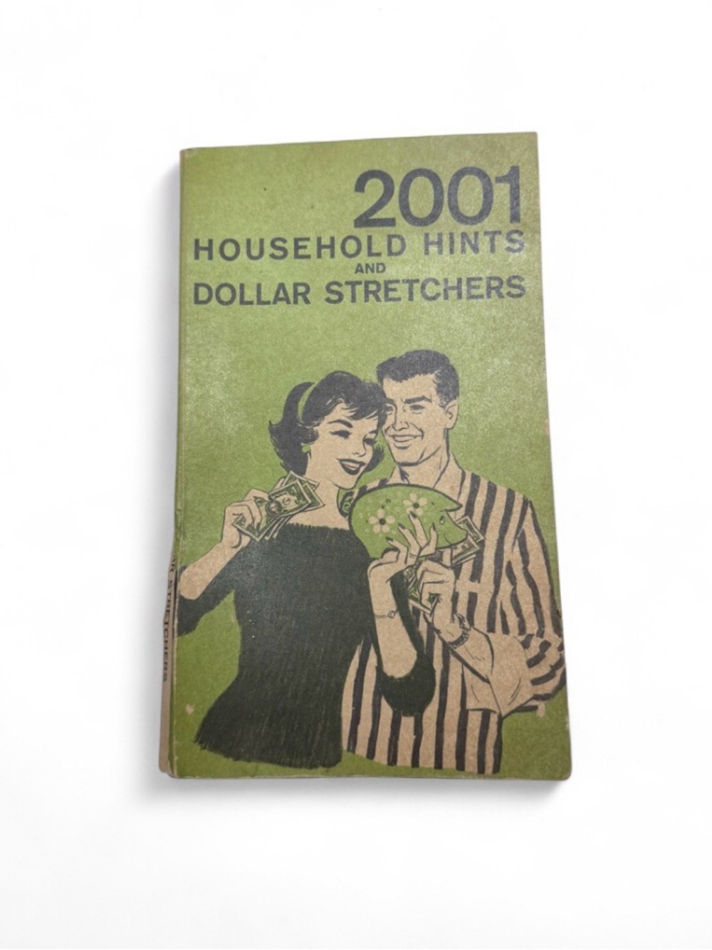 Vintage 1957 "2001 Household Hints and Dollar Stretchers" Paperback Book
